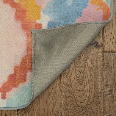 Linon Panama Outdoor Machine Washable Rug