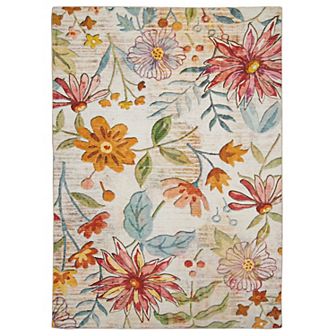 Linon Daytona Outdoor Machine Washable Rug