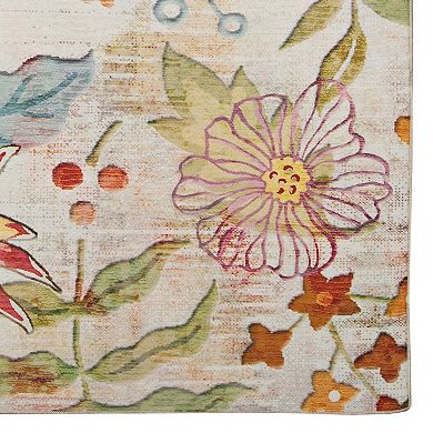 Linon Daytona Outdoor Machine Washable Rug