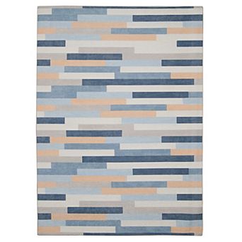 Linon Miami Outdoor Machine Washable Rug