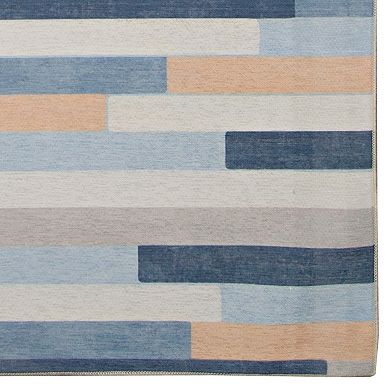 Linon Miami Outdoor Machine Washable Rug