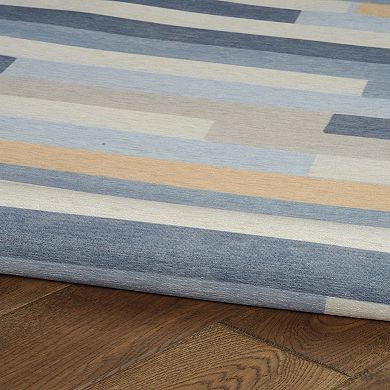 Linon Miami Outdoor Machine Washable Rug