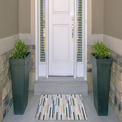Linon Miami Outdoor Machine Washable Rug