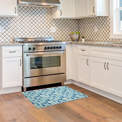 Linon Lakeland Outdoor Machine Washable Rug