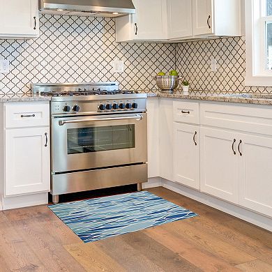 Linon Pompano Outdoor Machine Washable Rug