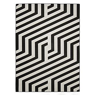 Linon Myers Outdoor Machine Washable Rug