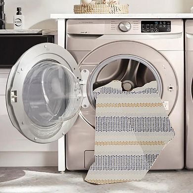 Linon Delray Outdoor Machine Washable Rug