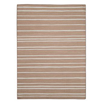 Linon Weston Outdoor Machine Washable Rug