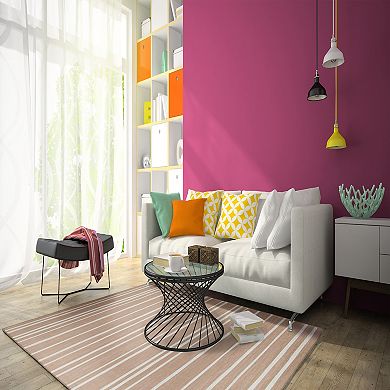 Linon Weston Outdoor Machine Washable Rug