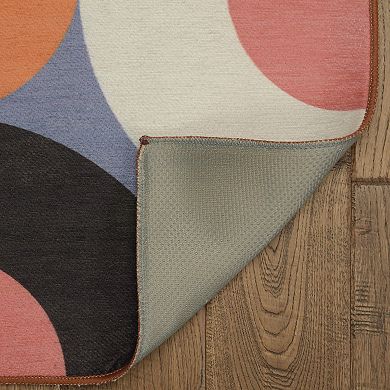 Linon Jupiter Outdoor Machine Washable Rug