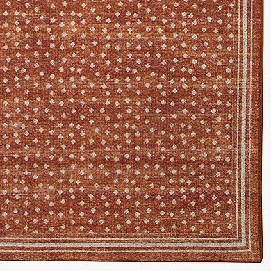 Linon Estero Outdoor Machine Washable Rug