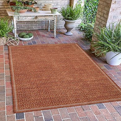 Linon Estero Outdoor Washable Rug