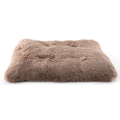 Precious Tails Plush Eyelash Faux Fur Pet Mat