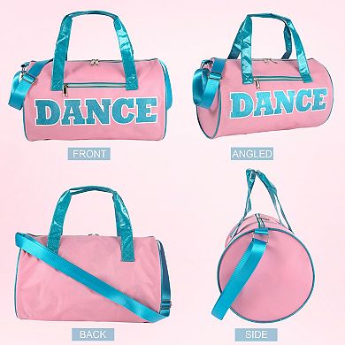 Girls Round "Dance" Duffle Bag