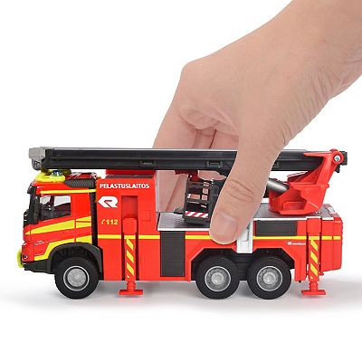 Tekno 1/50 - Volvo Falck Zonen - Camion De Pompiers - Occasion Sans Boîte