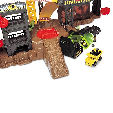 Dickie Toys Construction Playset With 4 Die-Cast Cars