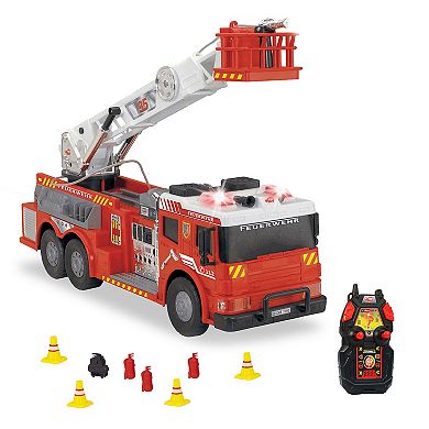 Dickie Toys 24" Light & Sound RC Fire Truck With Working Pump