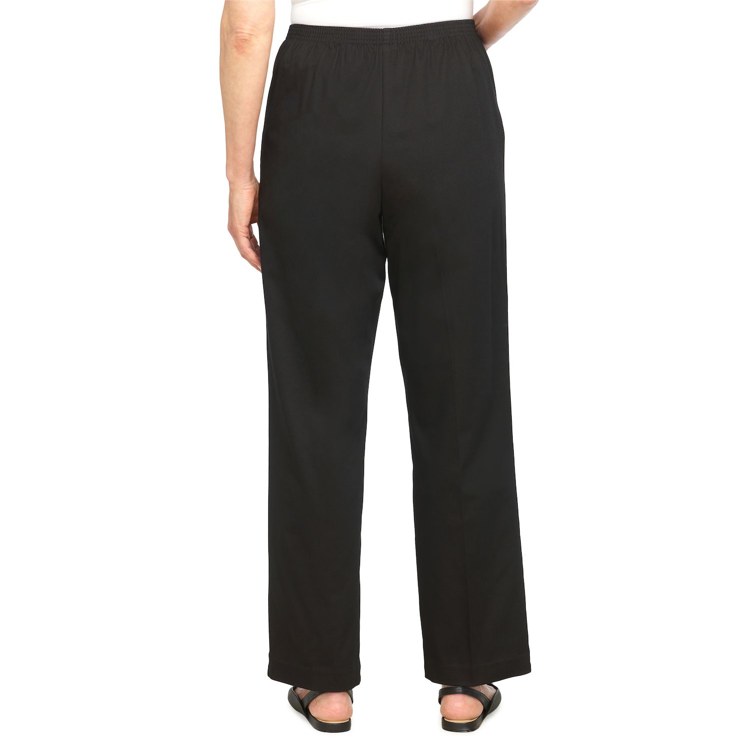 alfred dunner petite twill pants