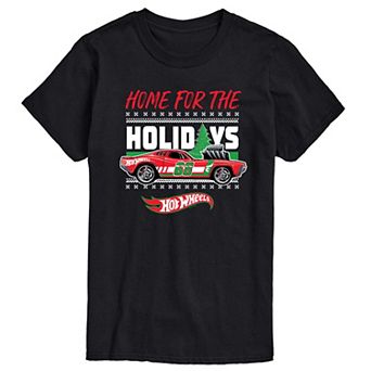 Men's Hot Wheels Home For Holidays Tee