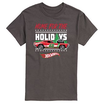 Men's Hot Wheels Home For Holidays Tee
