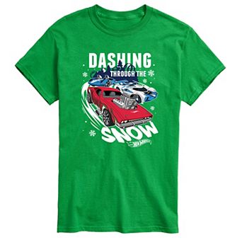 Men's Hot Wheels Dashing Snow Tee