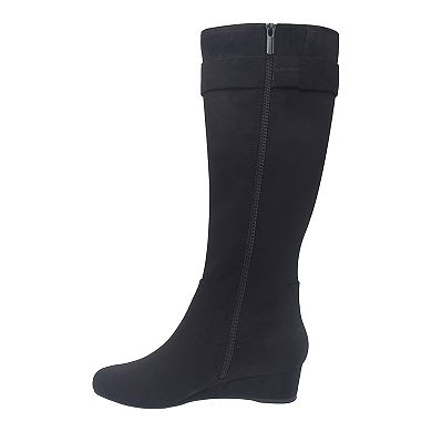 Impo Genia Women's Wedge Knee-high Boots