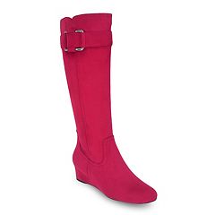 Red on sale boots kohls