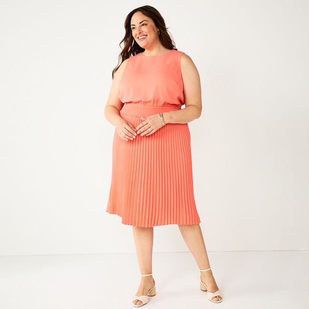 Kohls on sale coral dress