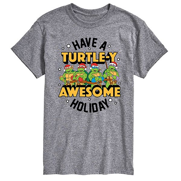 Men's Teenage Mutant Ninja Turtles Turtle-y Awesome Circle Graphic Tee