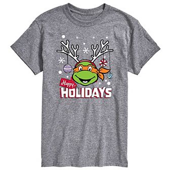 Men's TMNT Happy Holidays Tee