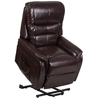 Emma and Oliver Electric Remote Powered Elderly Lift Recliner