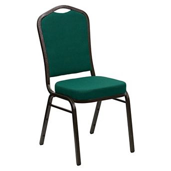 Emma and Oliver Crown Back Stacking Banquet Dining Chair