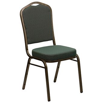 Emma and Oliver Crown Back Stacking Banquet Dining Chair
