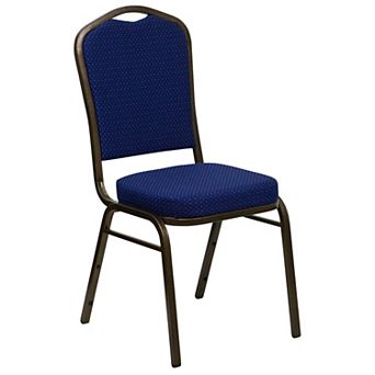 Emma and Oliver Crown Back Stacking Banquet Dining Chair