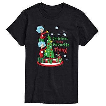Men's Dr. Seuss Christmas is my Favorite Thing Tee