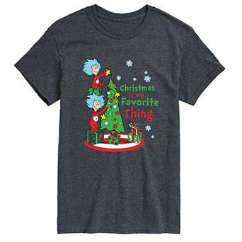 Men's Dr. Seuss Christmas is my Favorite Thing Tee