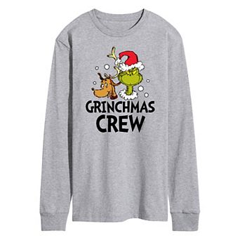 Men's Dr. Seuss Grinch Grinchmas Crew Long Sleeve Tee