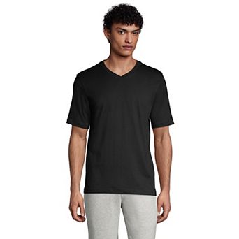 Big & Tall Lands' End Super-T V-neck Tee