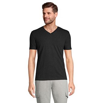 Big & Tall Lands' End Super-T V-neck Tee