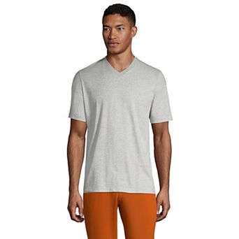Big & Tall Lands' End Super-T V-neck Tee