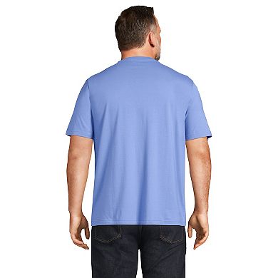 Big & Tall Lands' End Super-T V-neck Tee