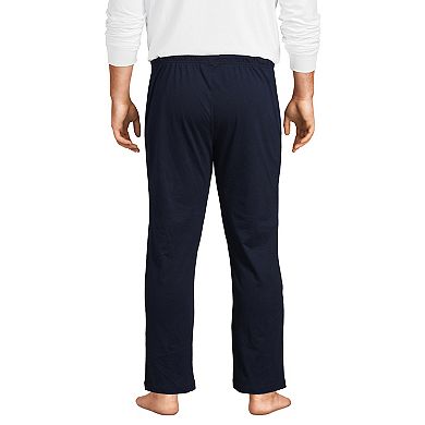 Big & Tall Lands' End Knit Jersey Sleep Pants
