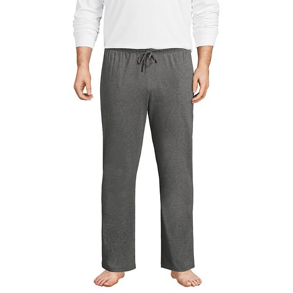 Big & Tall Lands' End Knit Jersey Sleep Pants