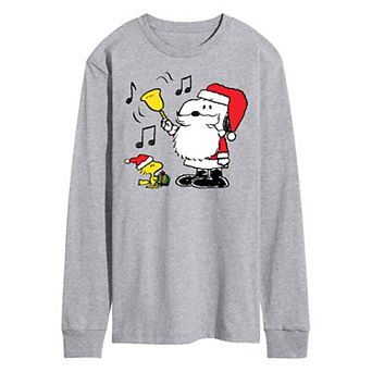 Men's Peanuts Snoopy Bell Long Sleeve Tee