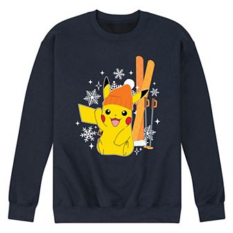 Men's Pokémon Pikachu Skiing Sweatshirt