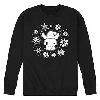 Men's Pokémon Pikachu Snowflakes Sweatshirt