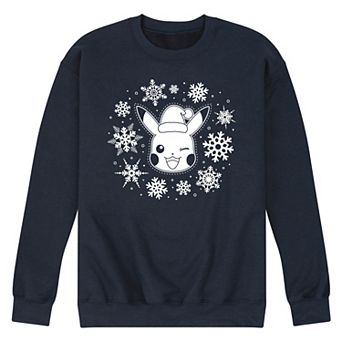 Men's Pokémon Pikachu Snowflakes Sweatshirt