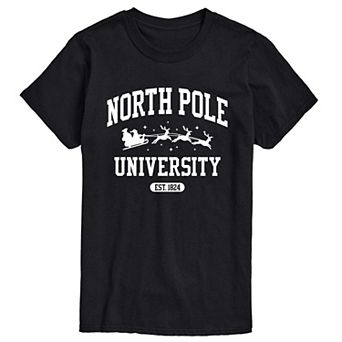 Big & Tall North Pole University Tee