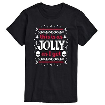 Big & Tall As Jolly As I Get Tee