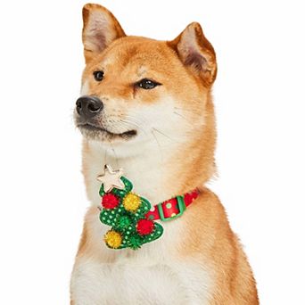 Blueberry Pet Christmas Polka Dots Dog Collar